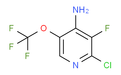 4-Amino-2-chloro-3-fluoro-5-(trifluoromethoxy)pyridine