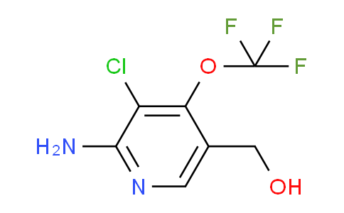 2-Amino-3-chloro-4-(trifluoromethoxy)pyridine-5-methanol