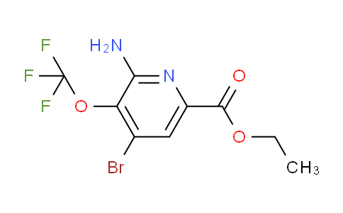 AM195328 | 1805933-91-8 | Ethyl 2-amino-4-bromo-3-(trifluoromethoxy)pyridine-6-carboxylate