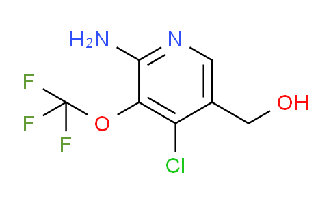 2-Amino-4-chloro-3-(trifluoromethoxy)pyridine-5-methanol