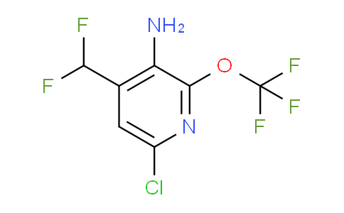 AM195334 | 1804387-96-9 | 3-Amino-6-chloro-4-(difluoromethyl)-2-(trifluoromethoxy)pyridine