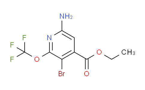 AM195335 | 1804526-90-6 | Ethyl 6-amino-3-bromo-2-(trifluoromethoxy)pyridine-4-carboxylate