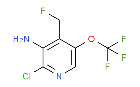 AM195344 | 1804010-84-1 | 3-Amino-2-chloro-4-(fluoromethyl)-5-(trifluoromethoxy)pyridine