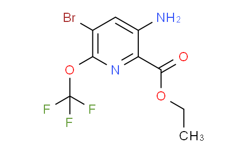 AM195350 | 1804527-19-2 | Ethyl 3-amino-5-bromo-6-(trifluoromethoxy)pyridine-2-carboxylate