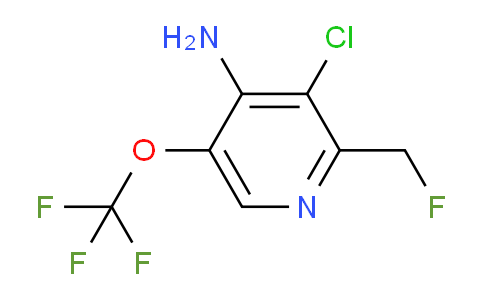 AM195360 | 1804010-99-8 | 4-Amino-3-chloro-2-(fluoromethyl)-5-(trifluoromethoxy)pyridine