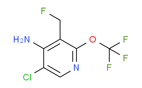 AM195362 | 1806178-30-2 | 4-Amino-5-chloro-3-(fluoromethyl)-2-(trifluoromethoxy)pyridine