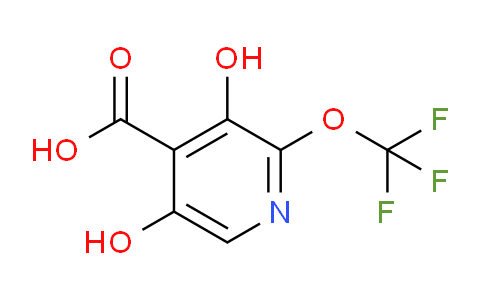 AM195369 | 1803978-69-9 | 3,5-Dihydroxy-2-(trifluoromethoxy)pyridine-4-carboxylic acid