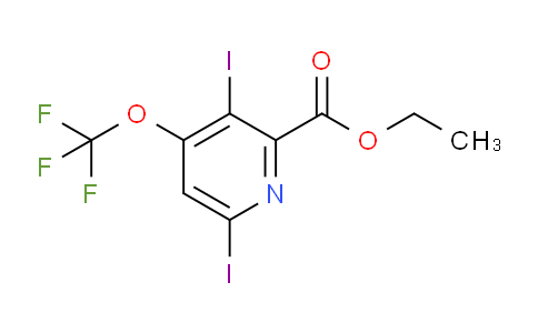Ethyl 3,6-diiodo-4-(trifluoromethoxy)pyridine-2-carboxylate