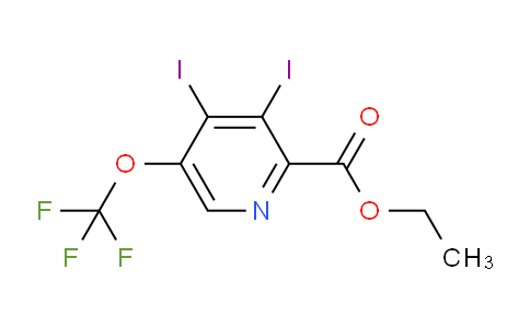 Ethyl 3,4-diiodo-5-(trifluoromethoxy)pyridine-2-carboxylate