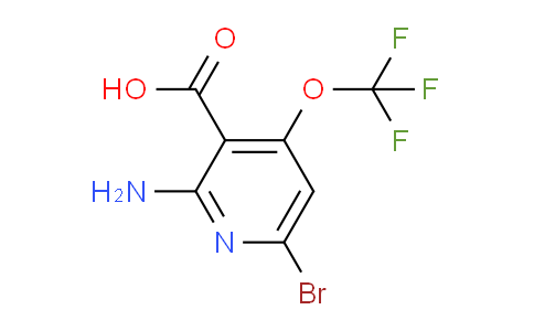 AM195389 | 1804455-64-8 | 2-Amino-6-bromo-4-(trifluoromethoxy)pyridine-3-carboxylic acid