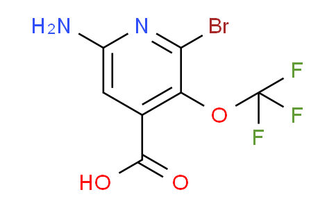AM195392 | 1805933-75-8 | 6-Amino-2-bromo-3-(trifluoromethoxy)pyridine-4-carboxylic acid