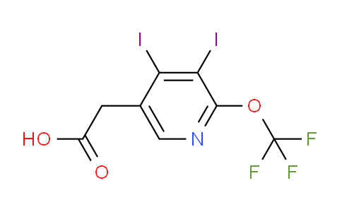 AM195413 | 1804519-98-9 | 3,4-Diiodo-2-(trifluoromethoxy)pyridine-5-acetic acid
