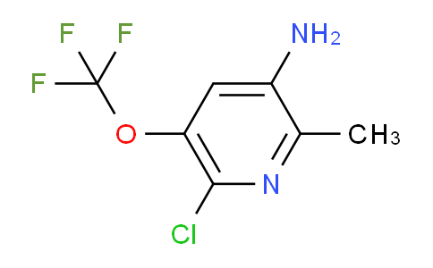 AM195443 | 1804468-81-2 | 3-Amino-6-chloro-2-methyl-5-(trifluoromethoxy)pyridine