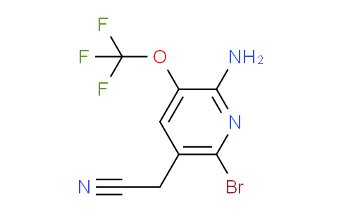 AM195451 | 1803925-77-0 | 2-Amino-6-bromo-3-(trifluoromethoxy)pyridine-5-acetonitrile