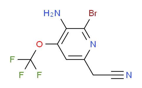 AM195452 | 1806138-14-6 | 3-Amino-2-bromo-4-(trifluoromethoxy)pyridine-6-acetonitrile