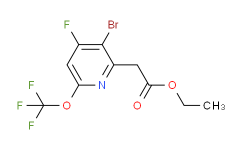 AM19546 | 1806083-12-4 | Ethyl 3-bromo-4-fluoro-6-(trifluoromethoxy)pyridine-2-acetate