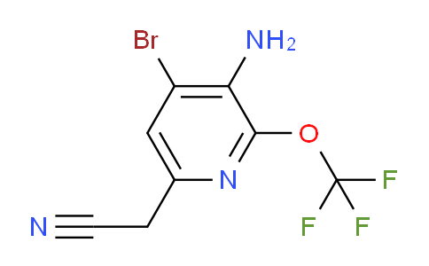 AM195463 | 1804017-48-8 | 3-Amino-4-bromo-2-(trifluoromethoxy)pyridine-6-acetonitrile