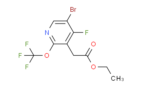 AM19547 | 1803621-96-6 | Ethyl 5-bromo-4-fluoro-2-(trifluoromethoxy)pyridine-3-acetate