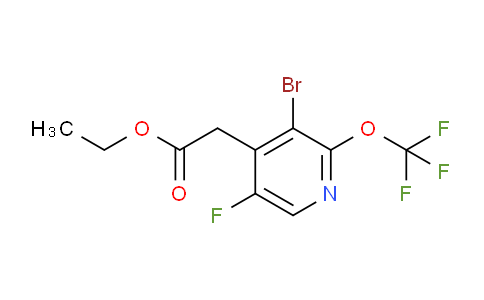 AM19548 | 1803909-67-2 | Ethyl 3-bromo-5-fluoro-2-(trifluoromethoxy)pyridine-4-acetate