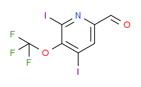 AM195482 | 1803906-47-9 | 2,4-Diiodo-3-(trifluoromethoxy)pyridine-6-carboxaldehyde