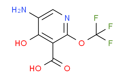 5-Amino-4-hydroxy-2-(trifluoromethoxy)pyridine-3-carboxylic acid