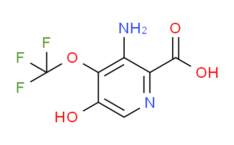 3-Amino-5-hydroxy-4-(trifluoromethoxy)pyridine-2-carboxylic acid