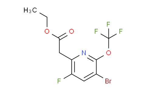 AM19549 | 1806086-86-1 | Ethyl 3-bromo-5-fluoro-2-(trifluoromethoxy)pyridine-6-acetate