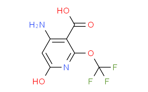 4-Amino-6-hydroxy-2-(trifluoromethoxy)pyridine-3-carboxylic acid