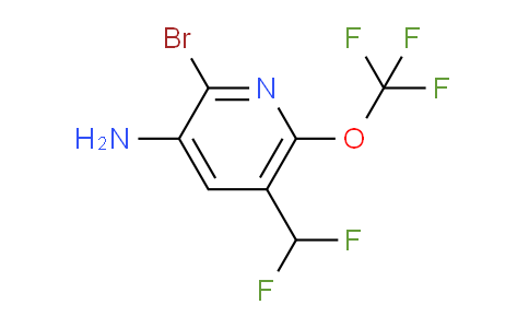 AM195503 | 1804016-28-1 | 3-Amino-2-bromo-5-(difluoromethyl)-6-(trifluoromethoxy)pyridine