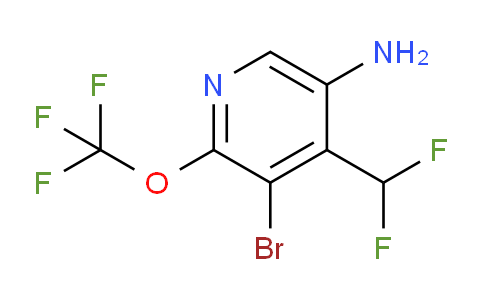 AM195508 | 1804522-39-1 | 5-Amino-3-bromo-4-(difluoromethyl)-2-(trifluoromethoxy)pyridine