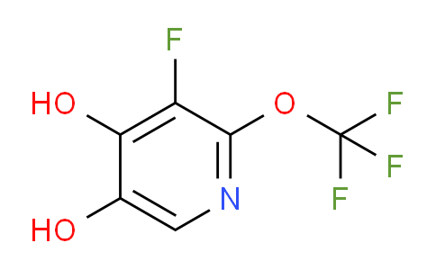 4,5-Dihydroxy-3-fluoro-2-(trifluoromethoxy)pyridine