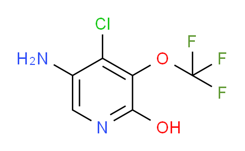 5-Amino-4-chloro-2-hydroxy-3-(trifluoromethoxy)pyridine