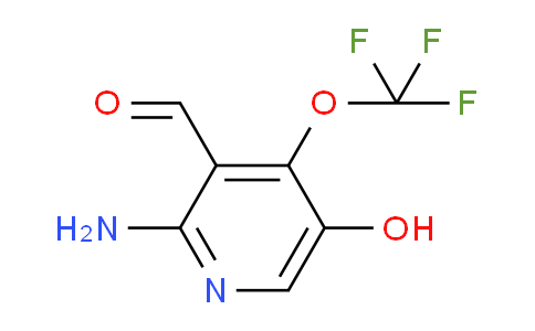 2-Amino-5-hydroxy-4-(trifluoromethoxy)pyridine-3-carboxaldehyde