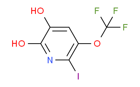 2,3-Dihydroxy-6-iodo-5-(trifluoromethoxy)pyridine
