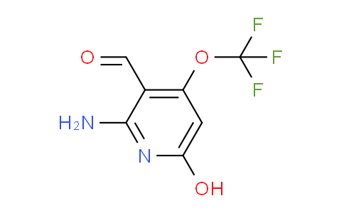 2-Amino-6-hydroxy-4-(trifluoromethoxy)pyridine-3-carboxaldehyde