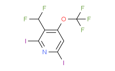 AM195541 | 1803906-12-8 | 2,6-Diiodo-3-(difluoromethyl)-4-(trifluoromethoxy)pyridine