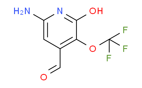 6-Amino-2-hydroxy-3-(trifluoromethoxy)pyridine-4-carboxaldehyde