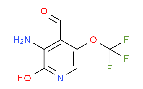 3-Amino-2-hydroxy-5-(trifluoromethoxy)pyridine-4-carboxaldehyde