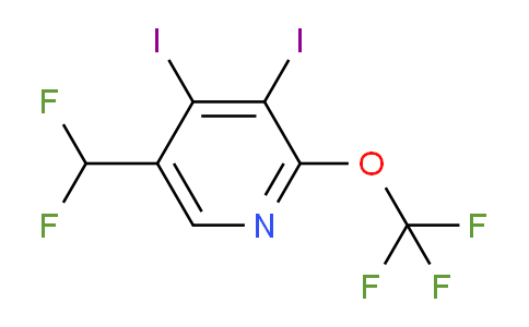 AM195546 | 1806095-70-4 | 3,4-Diiodo-5-(difluoromethyl)-2-(trifluoromethoxy)pyridine