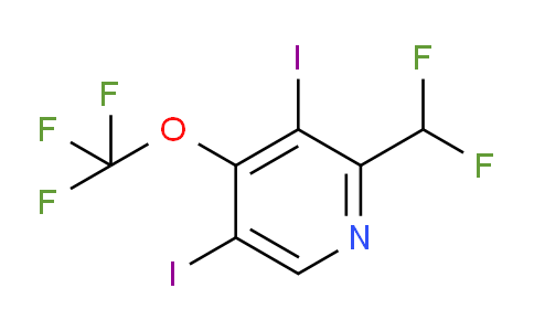 AM195548 | 1804290-81-0 | 3,5-Diiodo-2-(difluoromethyl)-4-(trifluoromethoxy)pyridine