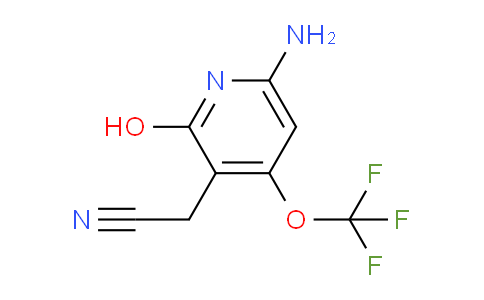 6-Amino-2-hydroxy-4-(trifluoromethoxy)pyridine-3-acetonitrile
