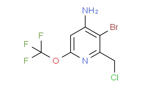 AM195581 | 1804609-55-9 | 4-Amino-3-bromo-2-(chloromethyl)-6-(trifluoromethoxy)pyridine