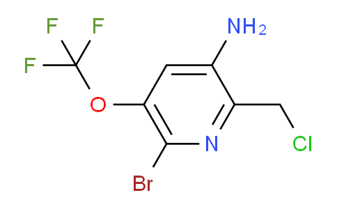 AM195589 | 1804609-68-4 | 3-Amino-6-bromo-2-(chloromethyl)-5-(trifluoromethoxy)pyridine