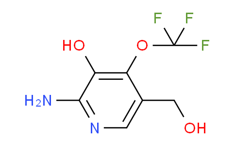 2-Amino-3-hydroxy-4-(trifluoromethoxy)pyridine-5-methanol