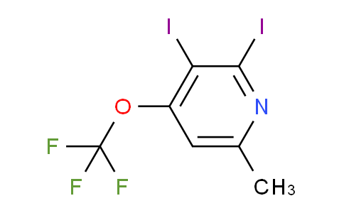 2,3-Diiodo-6-methyl-4-(trifluoromethoxy)pyridine