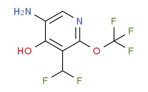 AM195596 | 1804589-58-9 | 5-Amino-3-(difluoromethyl)-4-hydroxy-2-(trifluoromethoxy)pyridine
