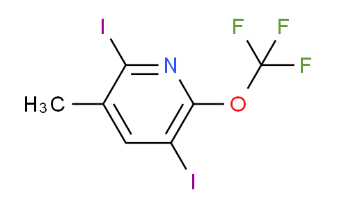 AM195597 | 1803984-58-8 | 2,5-Diiodo-3-methyl-6-(trifluoromethoxy)pyridine