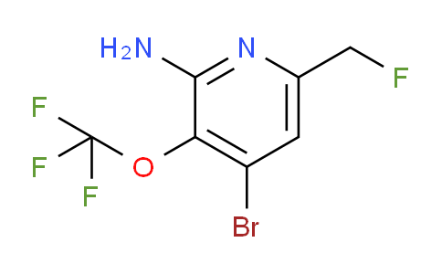 AM195598 | 1804521-47-8 | 2-Amino-4-bromo-6-(fluoromethyl)-3-(trifluoromethoxy)pyridine