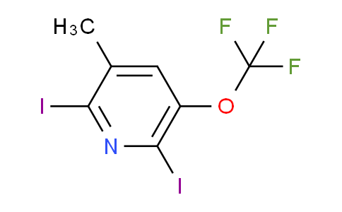 2,6-Diiodo-3-methyl-5-(trifluoromethoxy)pyridine