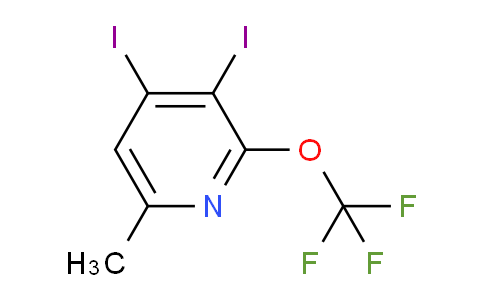 3,4-Diiodo-6-methyl-2-(trifluoromethoxy)pyridine